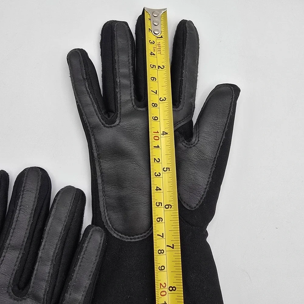 Vtg womens BLACK‎ WINTER GLOVES one size fits most Thinsulate